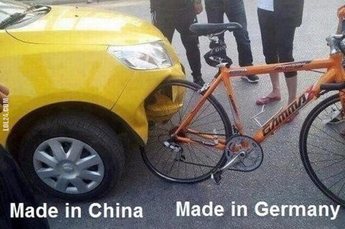 FAIL : Made in China vs Made in Germany