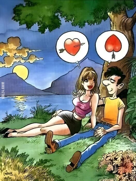 komiczne : Jak wbić strzałę Amora?