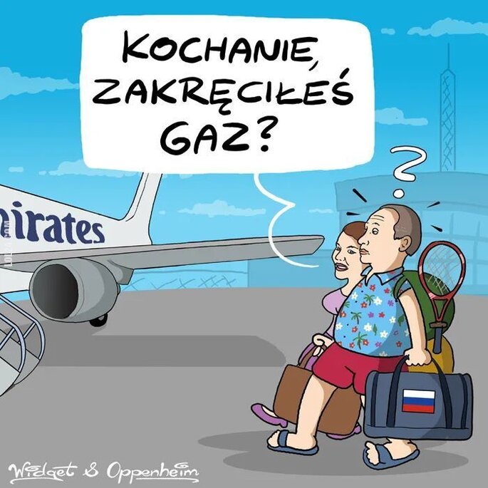 satyra : Kochanie zakręciłeś gaz?