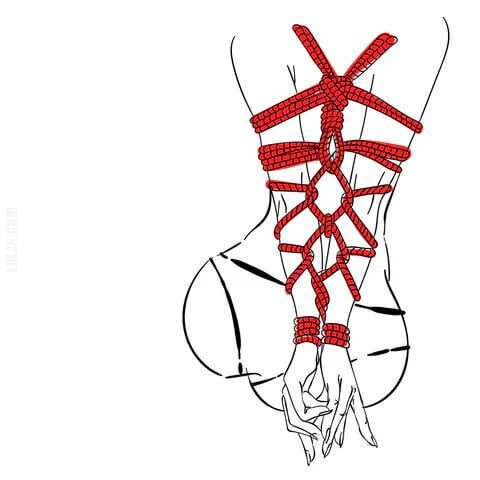 seksowna : Shibari