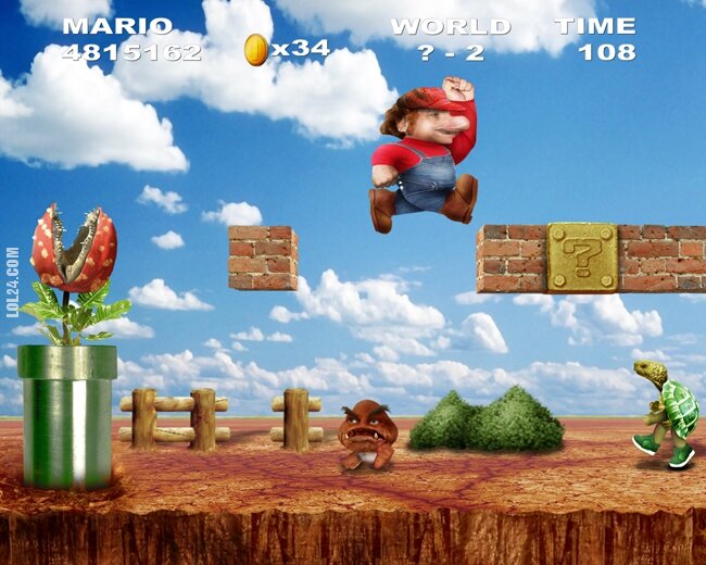 technologia : Super Mario Bros. Real-Life
