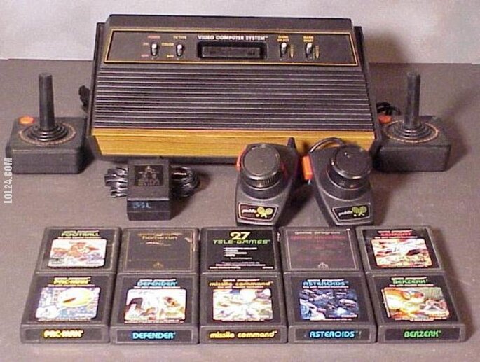 kobieta : Atari 2600 - Cały zestaw!