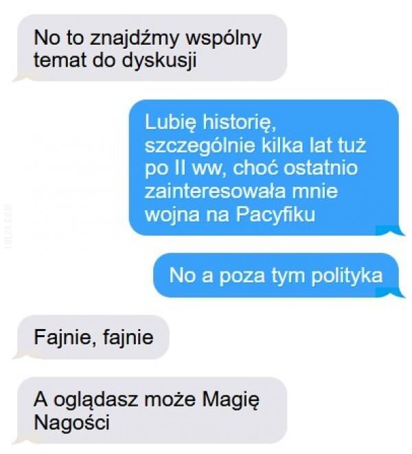 napis, reklama : Magia nagości