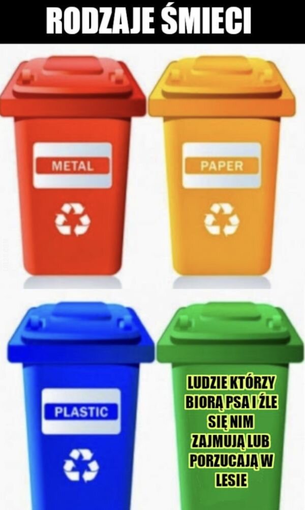 MEM : Rodzaje śmieci