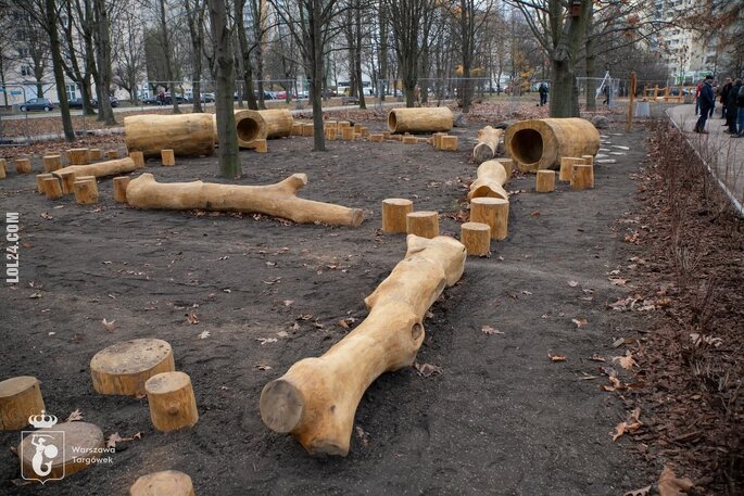 ciekawostka : Plac zabaw na Targówku w Warszawie