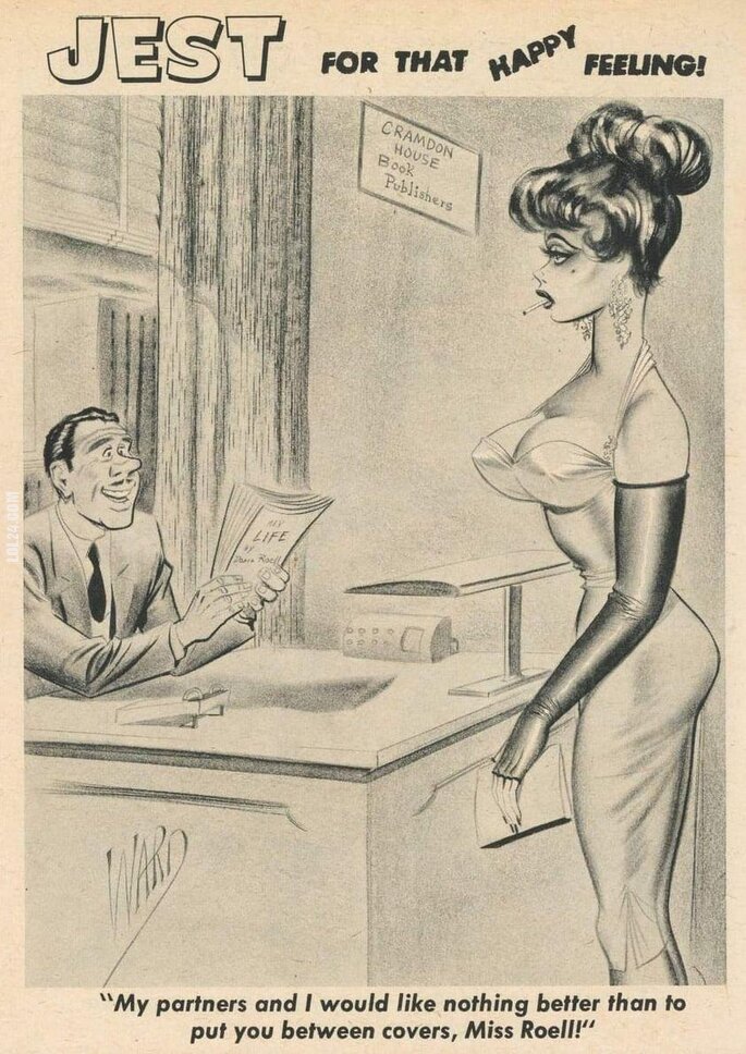 komiczne : Włożyć między???