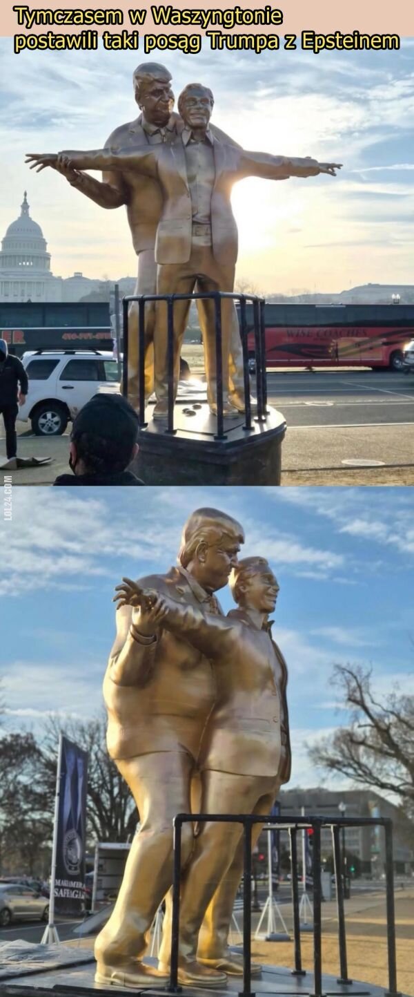 rzeźba, figurka : Tymczasem w Waszyngtonie