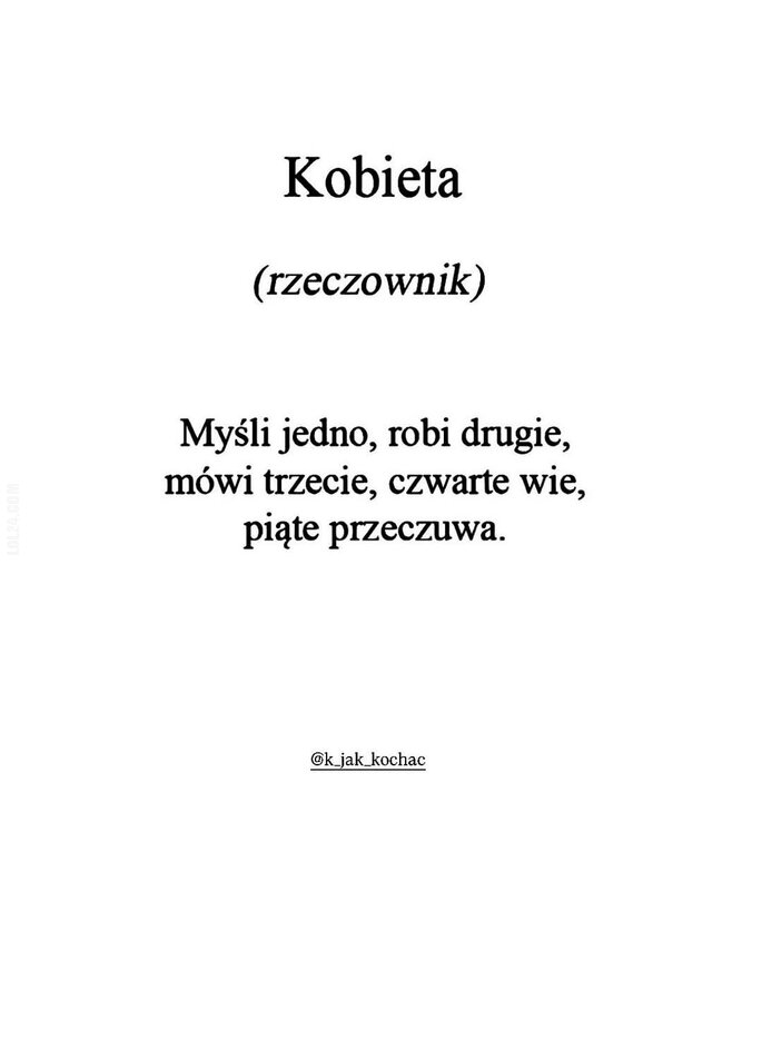 kobieta : Kobieta (rzeczownik)