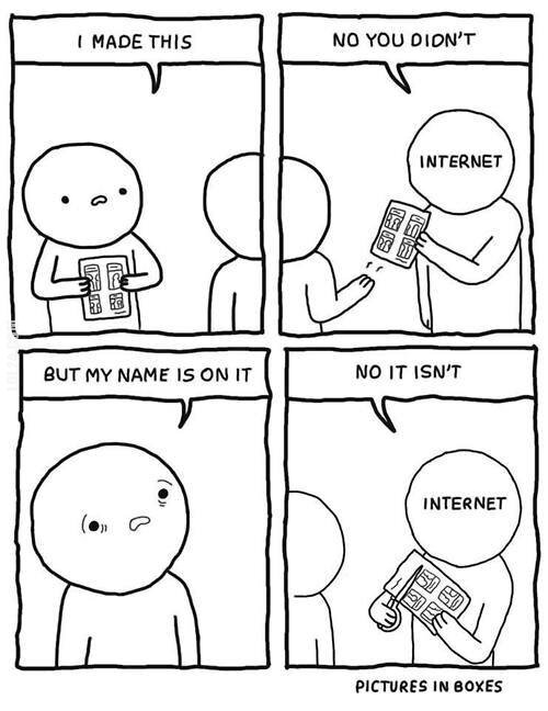 komiks : Internet i Ty
