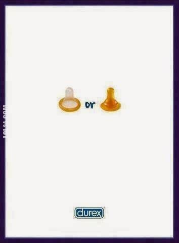 napis, reklama : Smoczek lub Prezerwatywa - Wybór należy do Ciebie