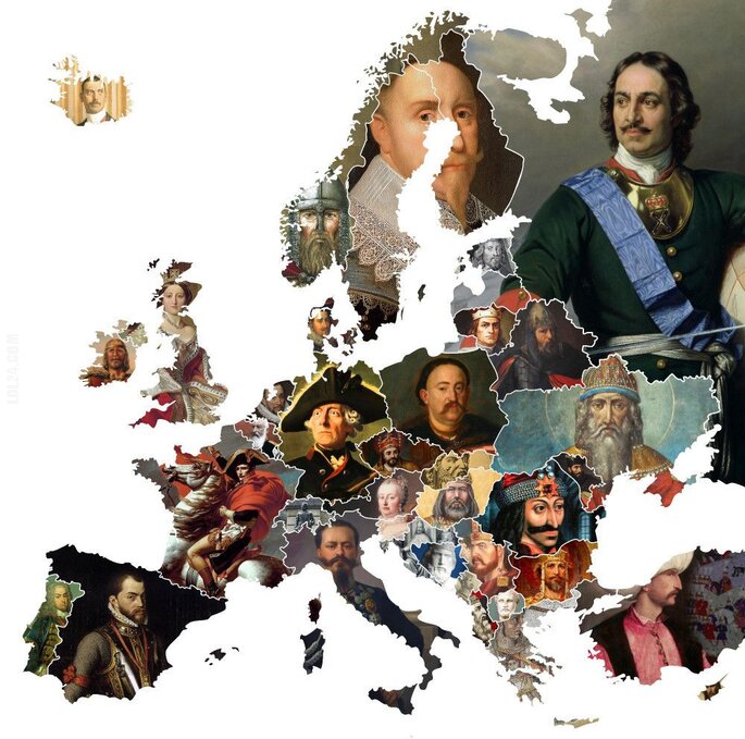 ciekawostka : Najpopularniejsi władcy państw w Europie