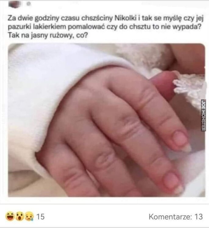 OMG : Mam nadzieje, że to tylko prowokacja