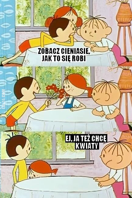 MEM : Też chcę kwiaty