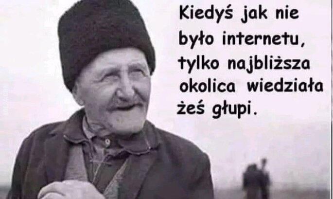 MEM : Kiedyś jak nie było internetu ...