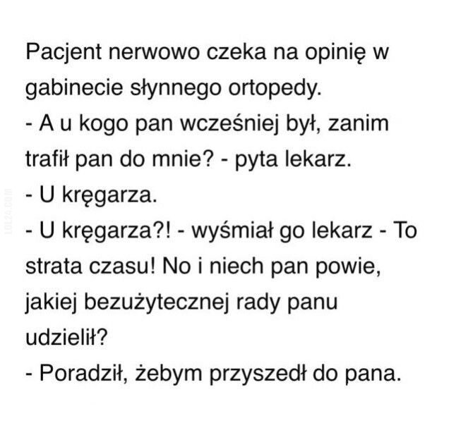 komiczne : Wizyta u ortopedy