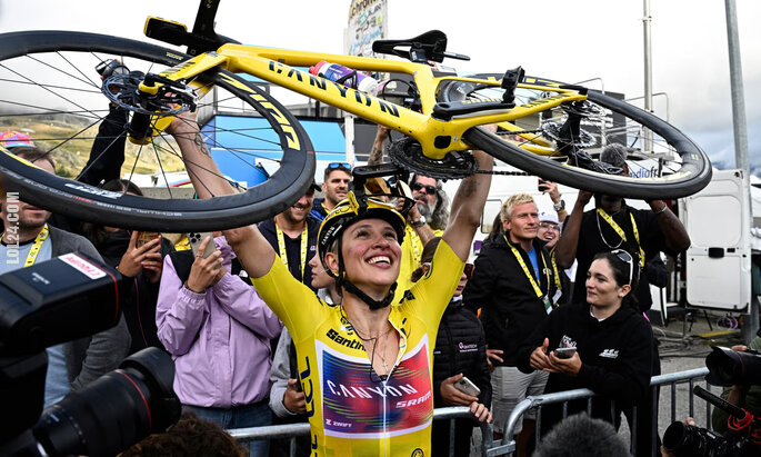 ciekawostka : Katarzyna Niewiadoma wygrała Tour de France 2024