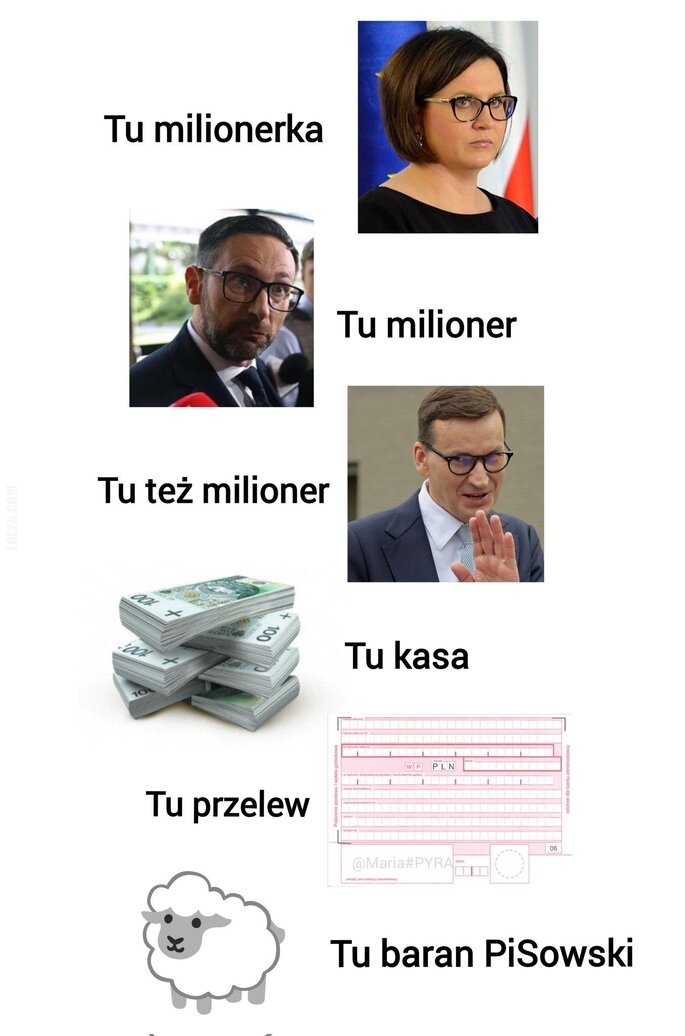 MEM : Tu milionerka, tu kasa, tu przelew