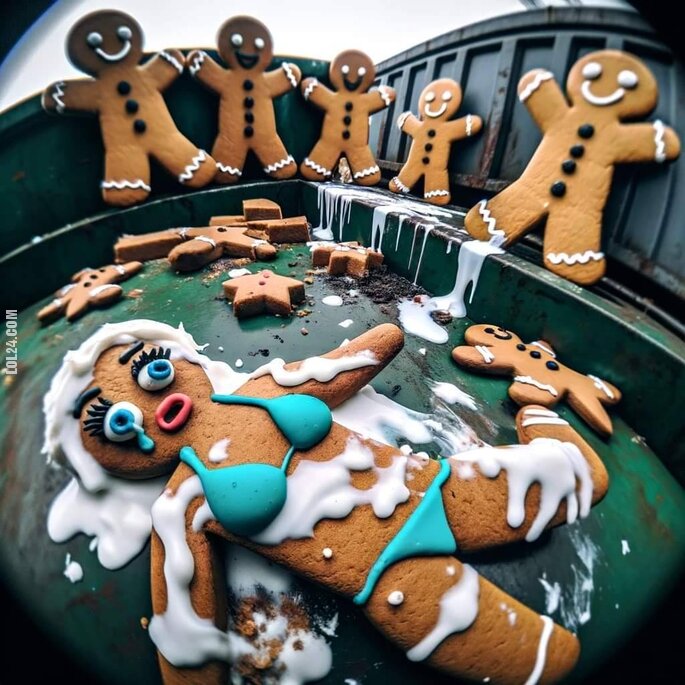 rzeźba, figurka : Wypieki świąteczne