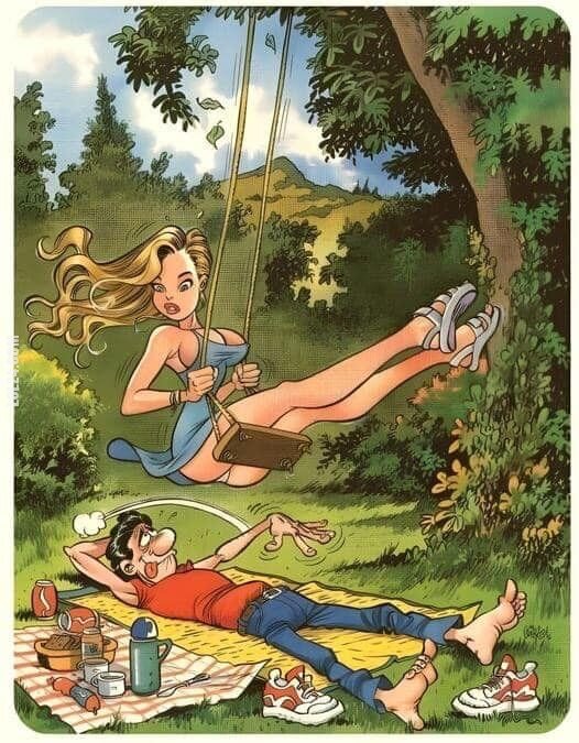 rysunek : No jak tak można...