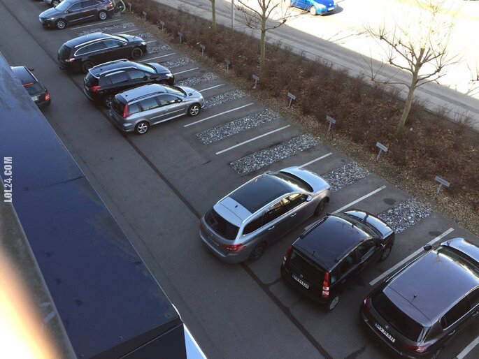 kobieta : Parking KAF (Związek Pracy Kobiet) w Danii