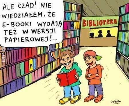 komiczne : E-BOOKI w wersji papierowej