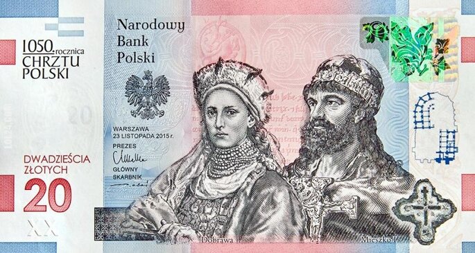 inne : Oto nowy banknot 20 zł