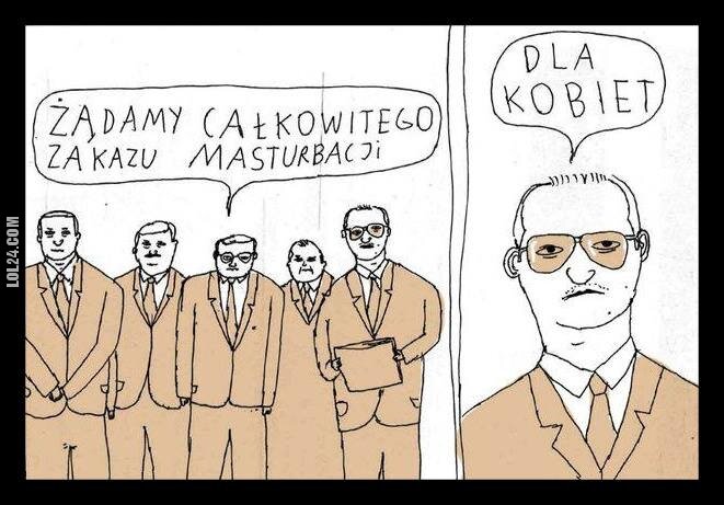 komiczne : Żądamy całkowitego zakazu masturbacji