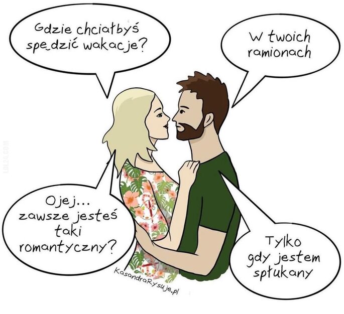 komiczne : Gdzie chcesz spędzić wakacje?