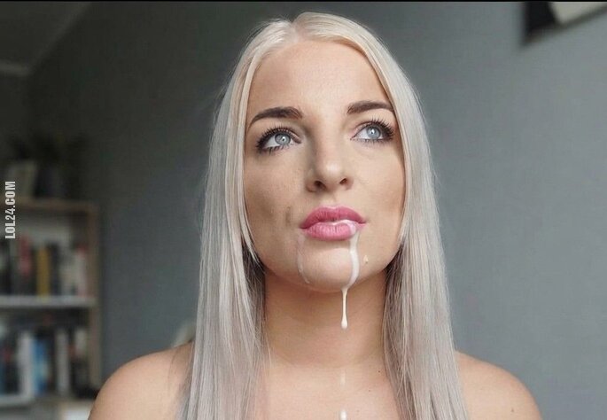 seksowna : Sperma w ustach#1