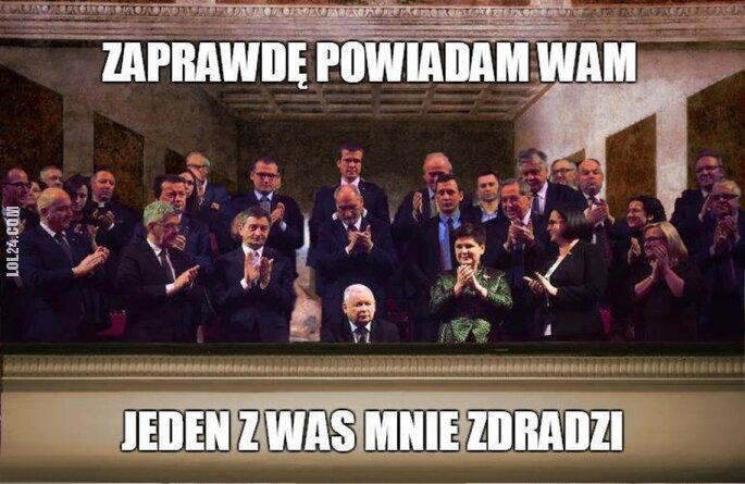 MEM : "Zaprawdę, powiadam wam: jeden z was mnie zdradzi"