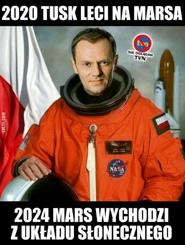 MEM : 2020 Tusk leci na Marsa