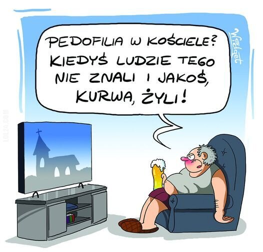 komiczne : Pedofilia w kościele