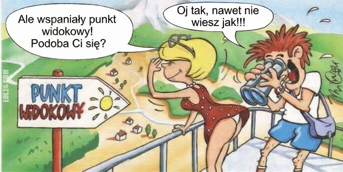 kobieta : Punkt widokowy w górach