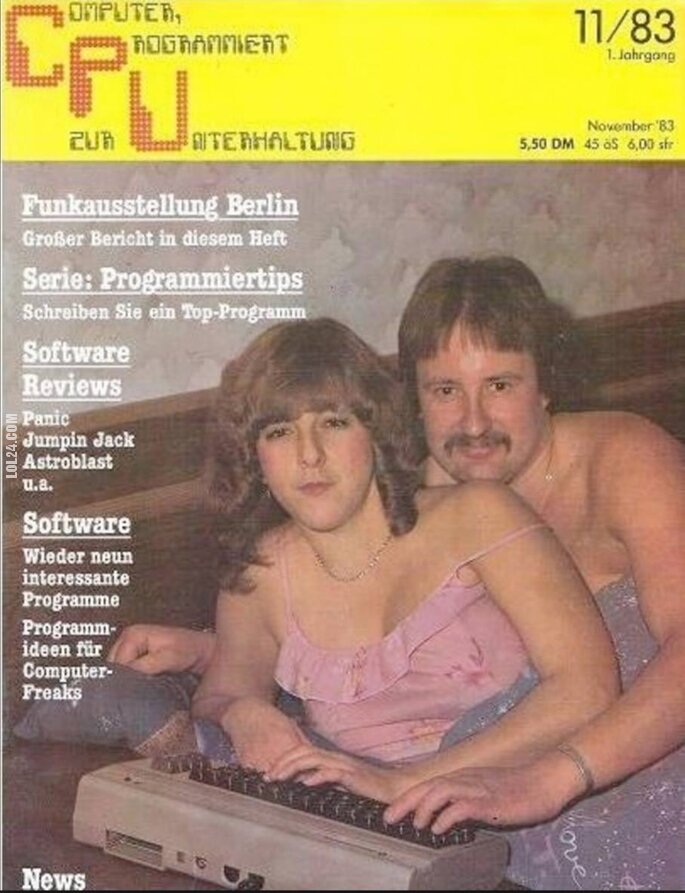 technologia : Niemieckie czasopisma komputerowe lat '80
