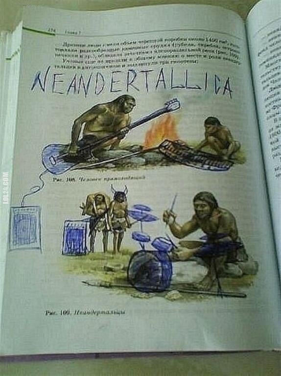 rysunek : Neandertallica