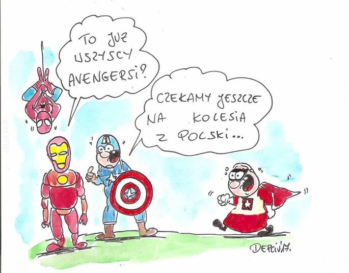 rysunek : Avengersi