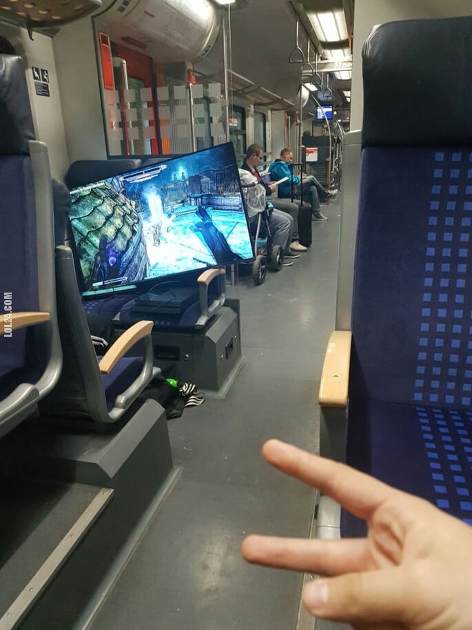 technologia : Kiedy jedziesz w długą podróż pociągiem