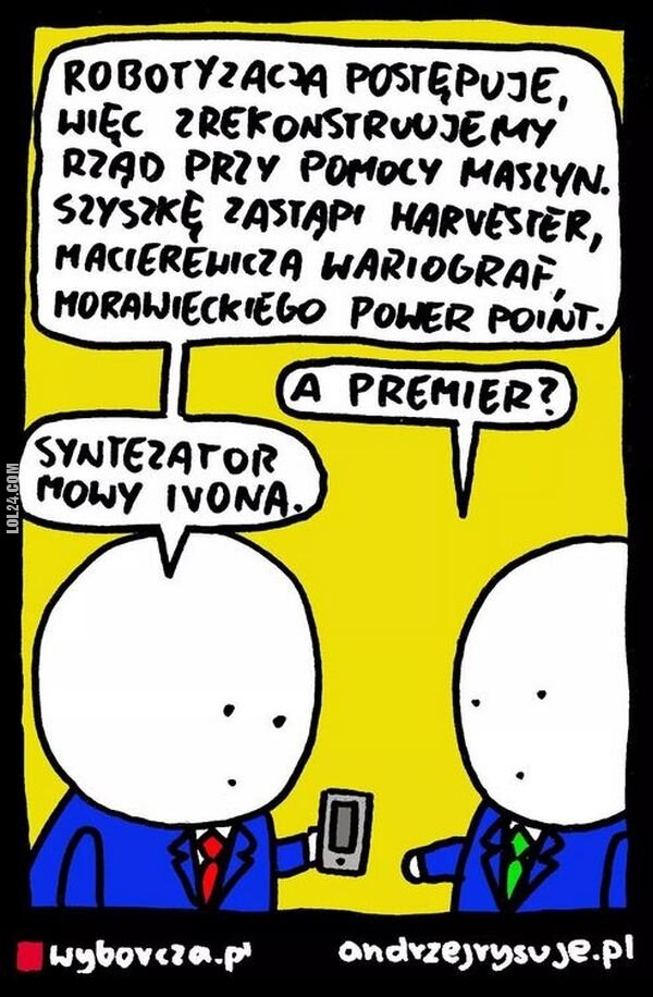 komiczne : Robotyzacja postępuje