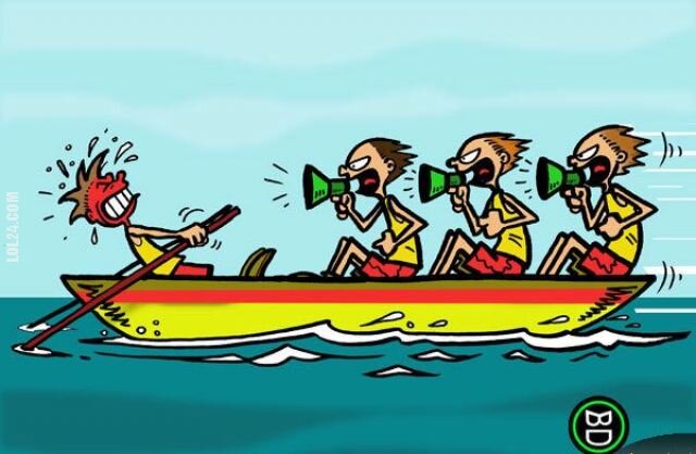 Пословица двое пашут а семеро руками. Гребем в одной лодке. Лодка карикатура. Приколы про лодку и весла. Карикатура катер.