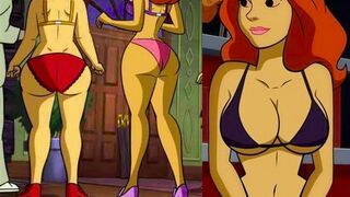 Scooby Doo Daphne i Velma w bikini