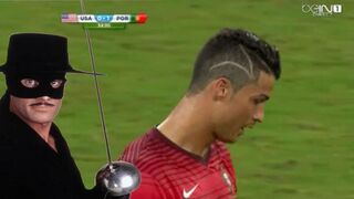 Cristiano Ronaldo z nową fryzurą