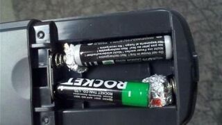Adapter baterii AAA do AA