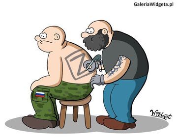 Tatuaż-żołnierz