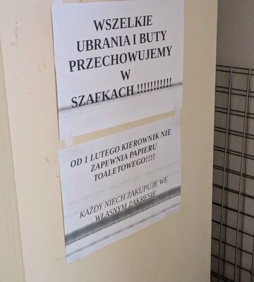 Papier toaletowy we własnym zakresie