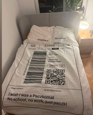 Pościel paczkomatu