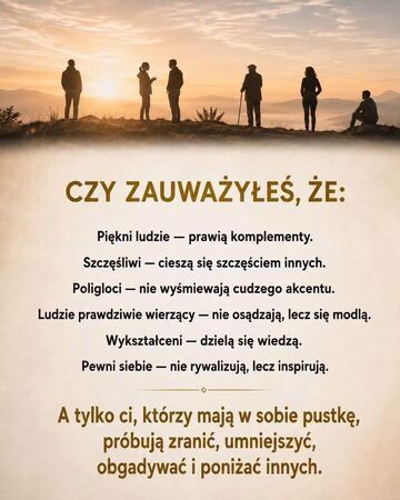 Nieszczęśliwi ludzie unieszczęśliwiają innych