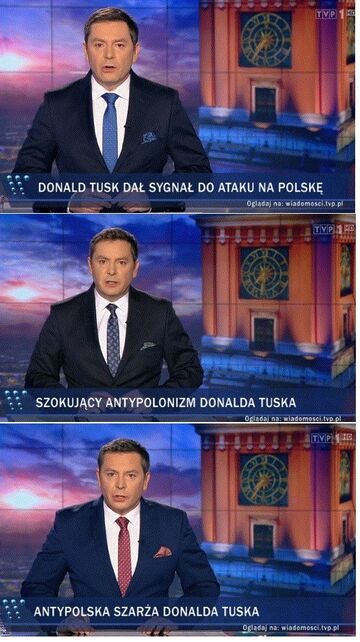 Wiadomości TVP - Donald Tusk