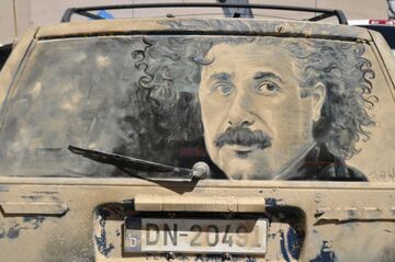 Eisenstein na brudnym samochodzie