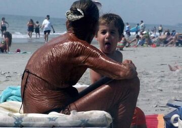 Babciu, już chyba wystarczy opalania