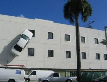 Jak on tam wjechał?